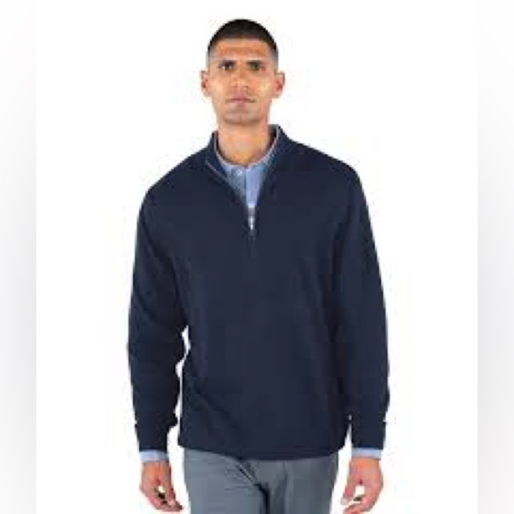 Men's Eddie Bauer 1/4 Zip Sweater Gray Pullover, XXL - Picture 6 of 6
